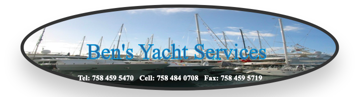 ben's yacht services st lucia