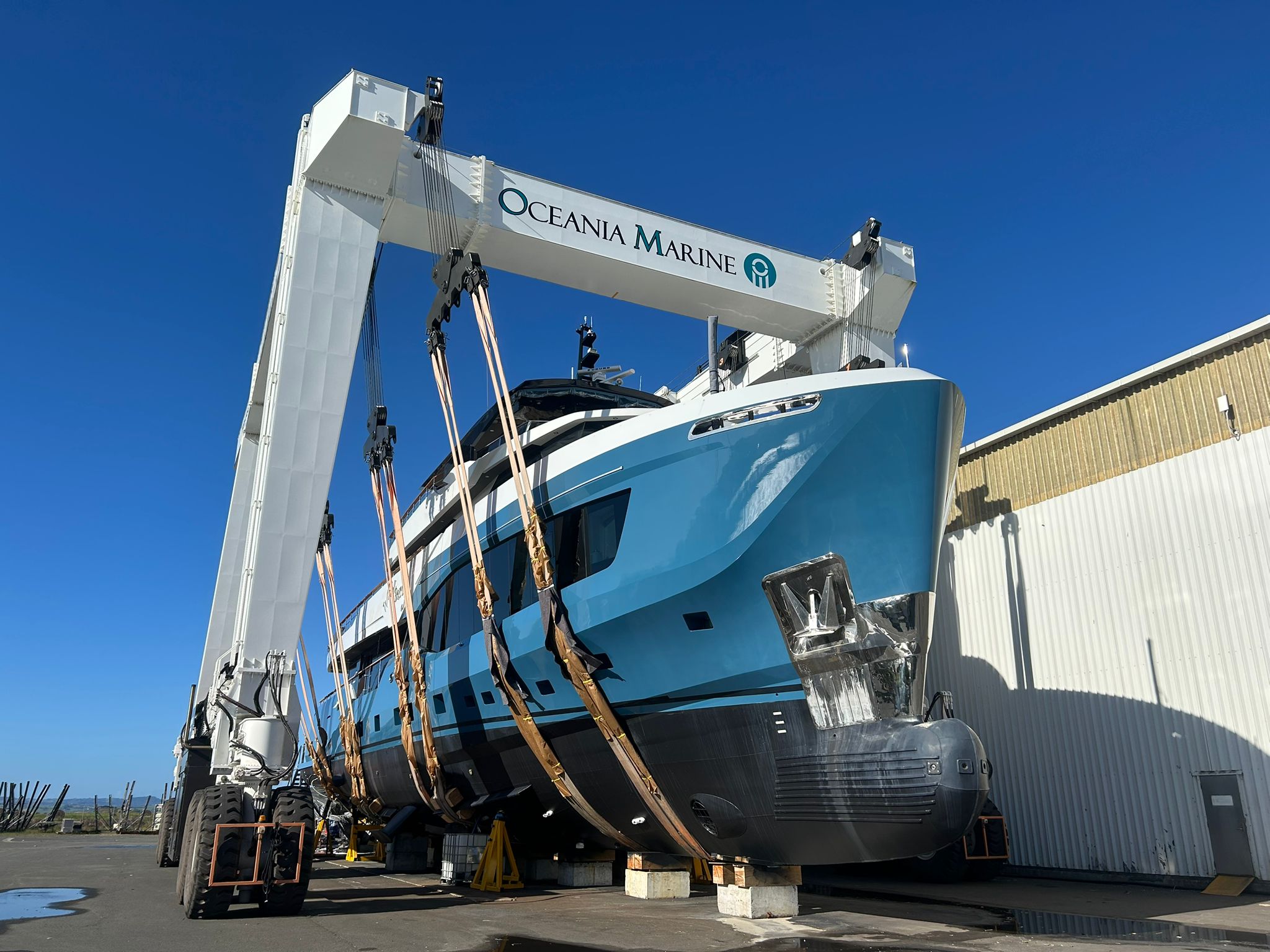 A Busy Summer: Superyacht Refit Season at Oceania Marine